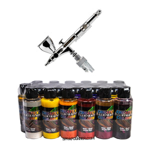 Iwata Custom Micron Takumi Side Feed Dual Action Airbrush With Options