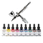 Iwata Custom Micron Takumi Side Feed Dual Action Airbrush With Options